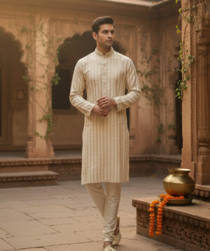 Glimmering Threads Kurta