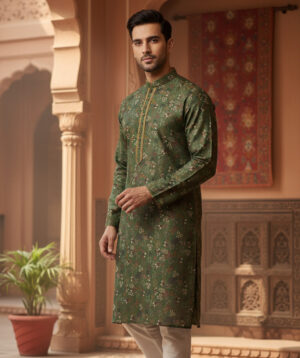 Raw Silk Kurta