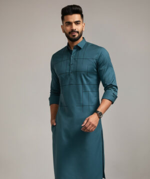 Abstract Chequered Pathani