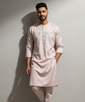 Chest Print Pathani