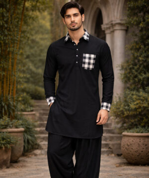 Chequered Pathani