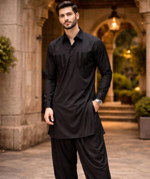 Black Patch Pathani